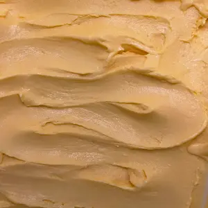 gelato de Creme tradiconal amarelo