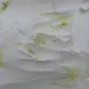 gelato de Limão cremoso e verde claro