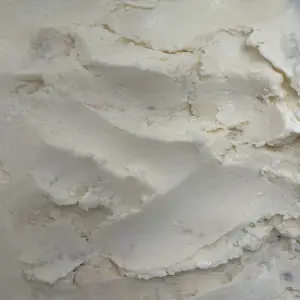 sabor do gelato de Rafaello que é um bombom de chocolate branco